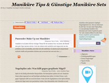 Tablet Screenshot of manikuere.com